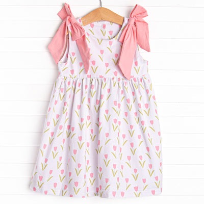 Signs of Spring Dress, Pink