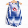 Back at the Barnyard Applique Bubble, Blue