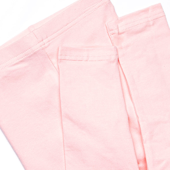 Frannie Long Sleeve Legging Set, Light Pink and Periwinkle Stripe