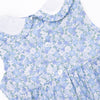 Raleigh Rose Buds Smocked Dress, Blue