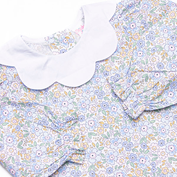 Poppy Fields Legging Set, Blue