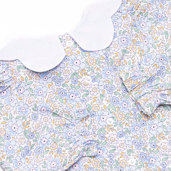 Poppy Fields Legging Set, Blue