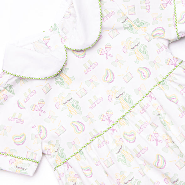 Mardi Gras Madness Bubble, Green