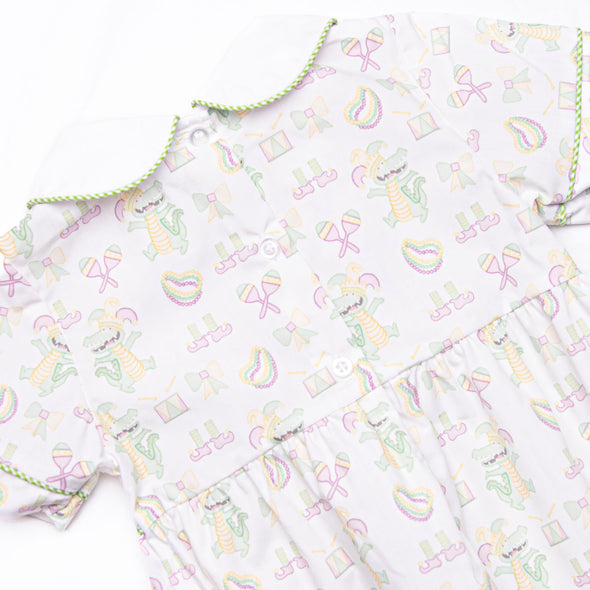 Mardi Gras Madness Bubble, Green