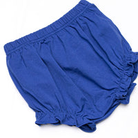 One Lucky Pup Applique Diaper Set, Blue
