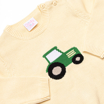 Harvest Hauler Sweater, Yellow