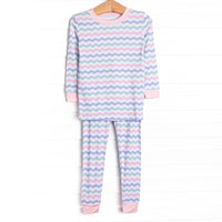 Cozy Current Bamboo Pajama Set, Pink
