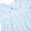 Blue Sky Breeze Applique Dress, Blue