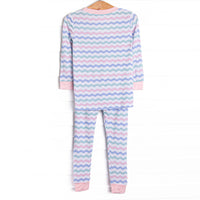 Cozy Current Bamboo Pajama Set, Pink