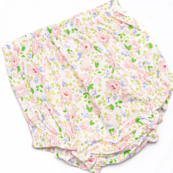 Going Steady Applique Diaper Set, Red