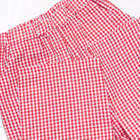 Going Steady Applique Pant Set, Red