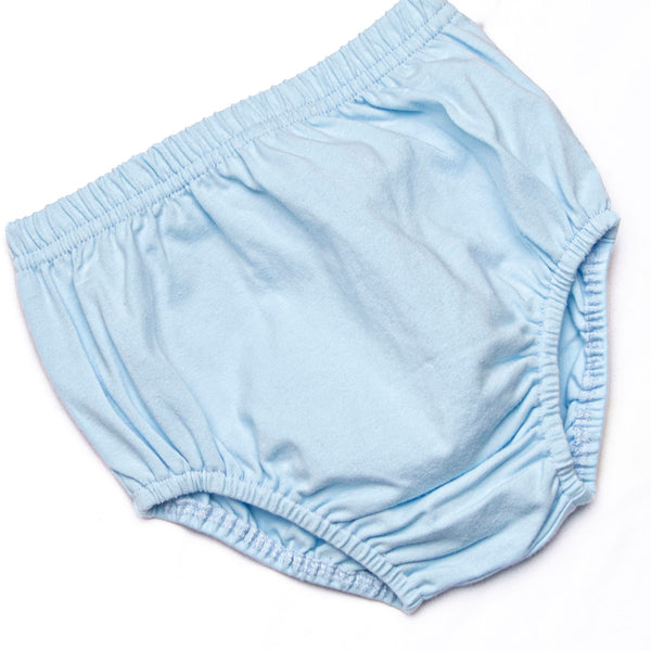 Scoop of Love Applique Diaper Set, Light Blue Stripe