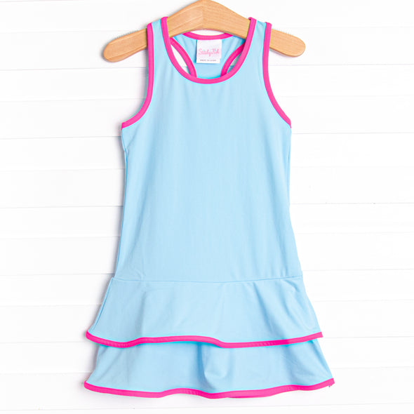 Sassy Sport Tennis Dress, Blue