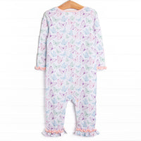 Butterfly Breeze Romper, Pink
