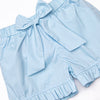 Anchors Aweigh Applique Ruffle Short Set, Blue