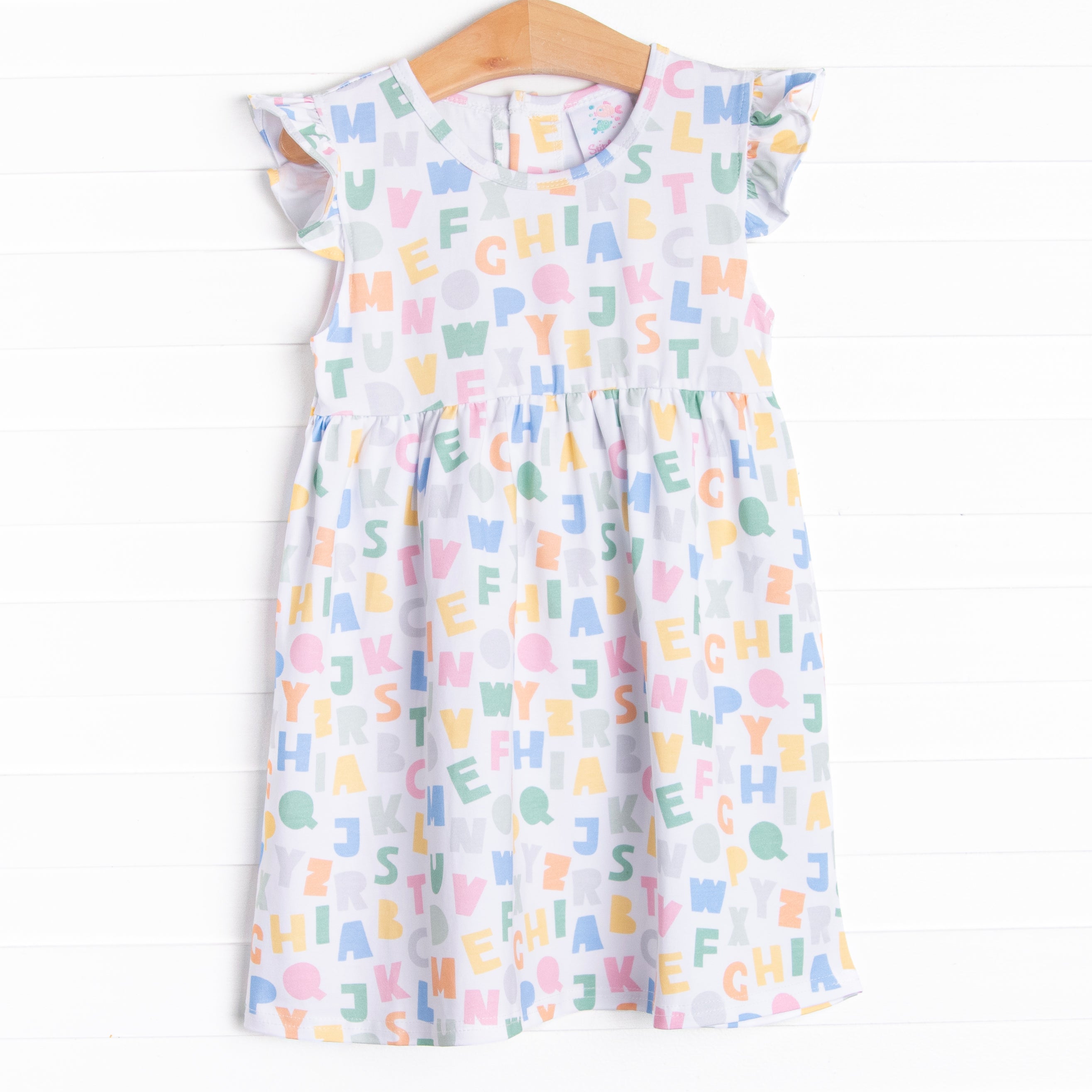ladies letters printed dresses Mom & Me