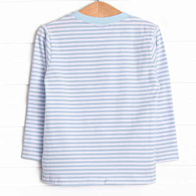 Derby Dance Applique Top, Blue