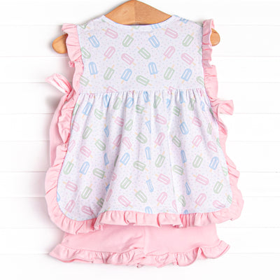 Sweet Spring Treat Short Set, Pink