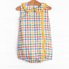 Primary School Plaid Bubble, Yellow