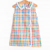 Primary School Plaid Dress, Yellow
