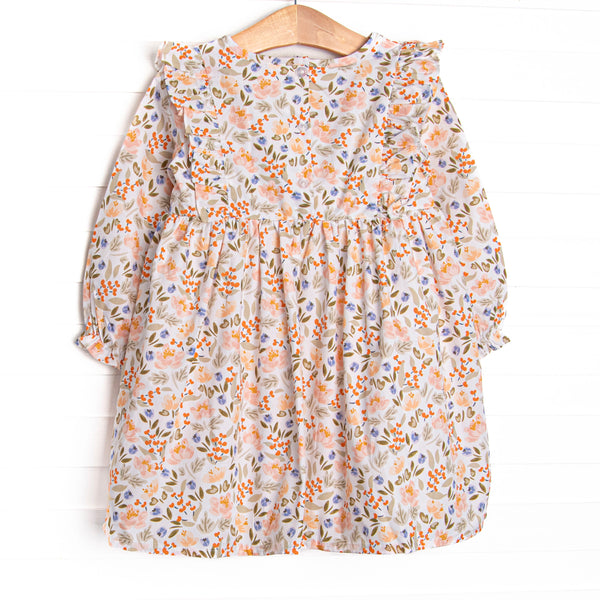 Sage Green Garden Side Tie Dress, Green