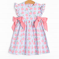 Pink Lady Picks Side Tie Dress, Pink