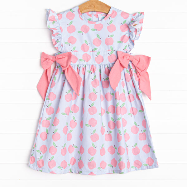 Pink Lady Picks Side Tie Dress, Pink