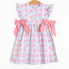 Pink Lady Picks Side Tie Dress, Pink