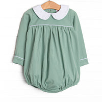 Sage and Stripes Bubble, Green