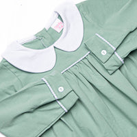 Sage and Stripes Bubble, Green