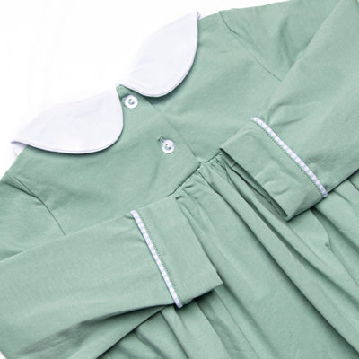Sage and Stripes Bubble, Green