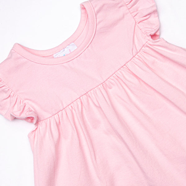 Calla Short Set, Light Pink Stripe