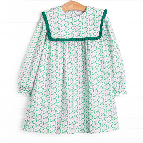 Sweetest Shamrock Dress, Green