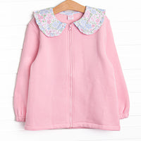 Heidi Jacket, Pink Floral