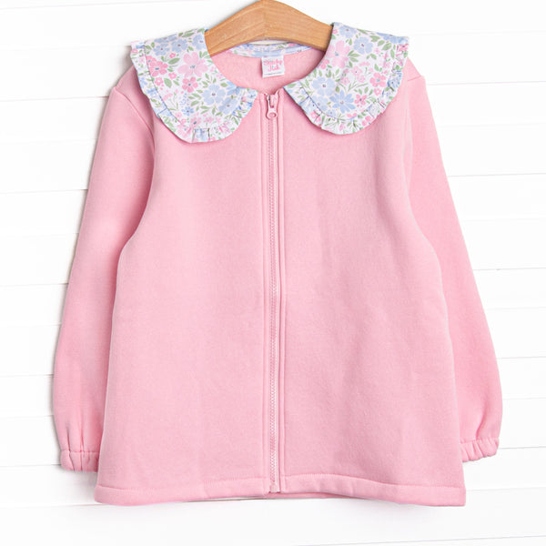Heidi Jacket, Pink Floral