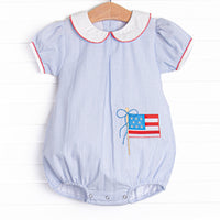 Prideful Banner Embroidered Bubble, Blue