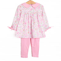 Ballroom Ballerinas Legging Set, Pink