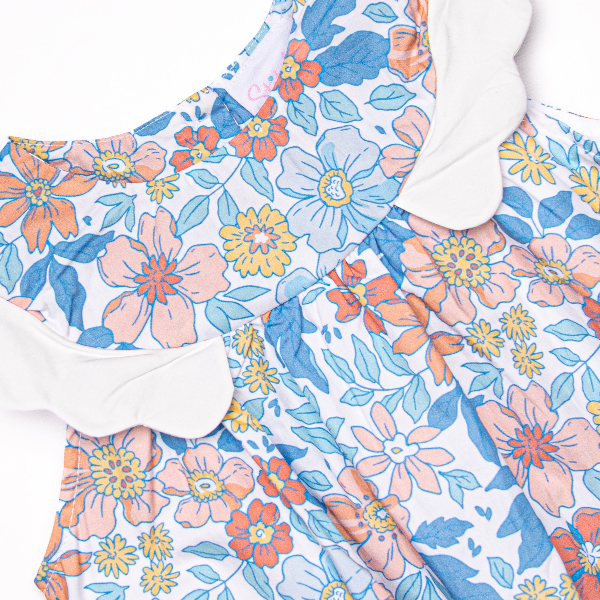 Dusk Till Daisy Dress, Blue Stitchy Fish Dusk Till Daisy Dress, Blue Stitchy Fish