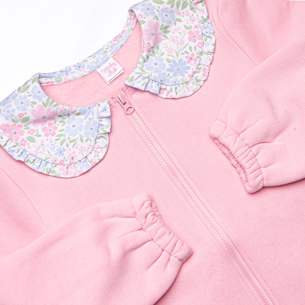 Heidi Jacket, Pink Floral