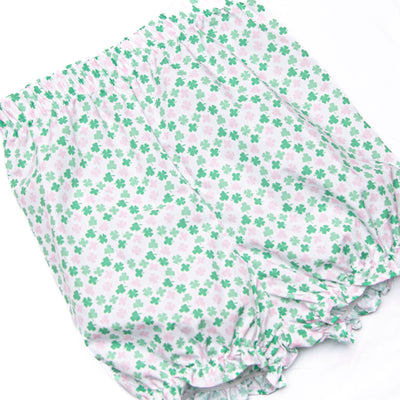 Sweetest Shamrock Bloomer Set, Green