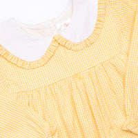 Feathered Friends Applique Bloomer Set, Yellow