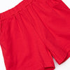 Shark Swarm Applique Short Set, Red