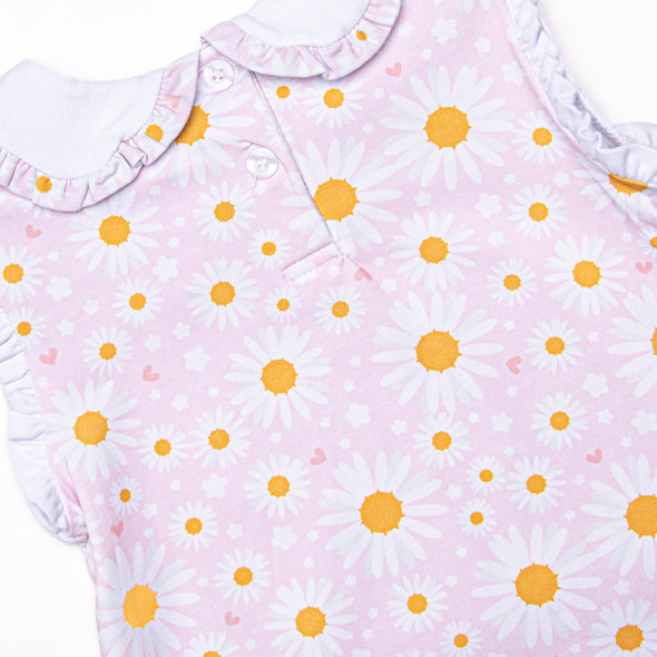 Dotted with Daisies Dress, Pink