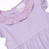 Carlie Short Set, Purple Stripe