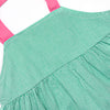 Sweet Slice Applique Pocket Dress, Green
