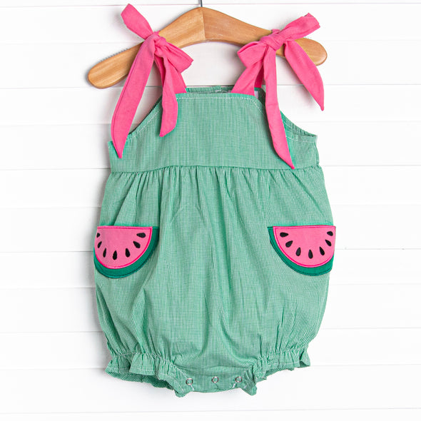 Sweet Slice Applique Pocket Bubble, Green