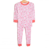  This set is made of the extremely soft, stretchy bamboo viscose fabric that feels like butter and features a kitten print. 