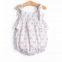 Patriotic Spirit Scalloped Bubble, Blue