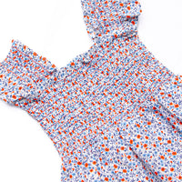 Freedom Blooms Dress, Blue