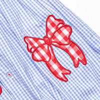Star-Spangled Sweetie Applique Bubble, Blue